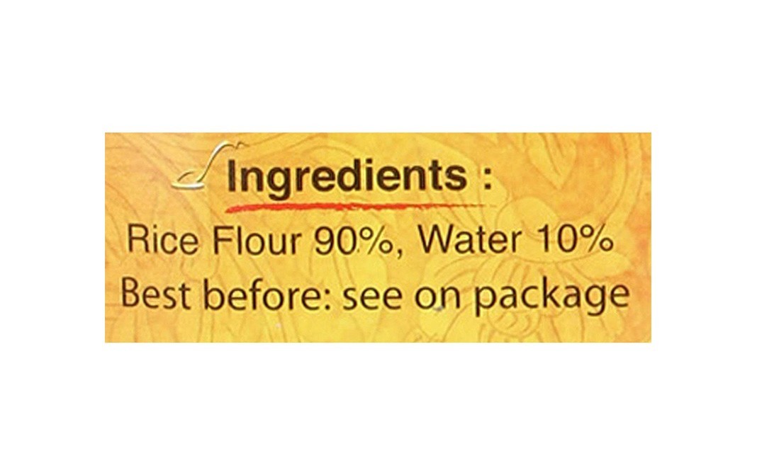 Real Thai Rice Vermicelli    Box  375 grams